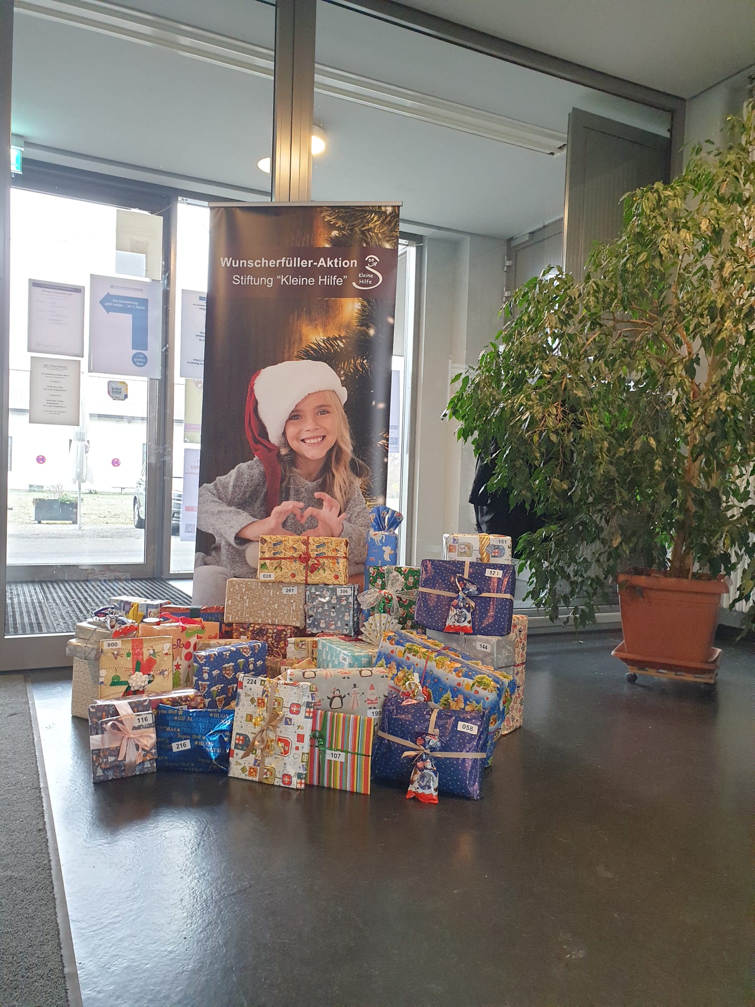 Einsammeln der Wunscherfüller-Geschenke 2021