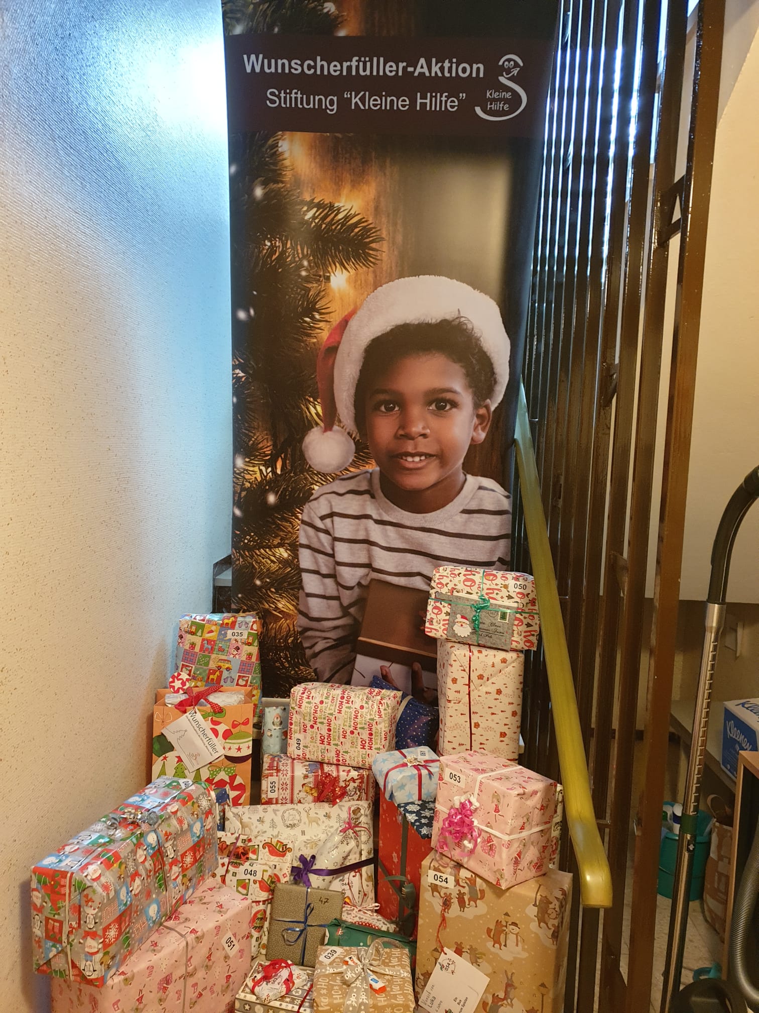 Geschenke bereit zum Sortieren