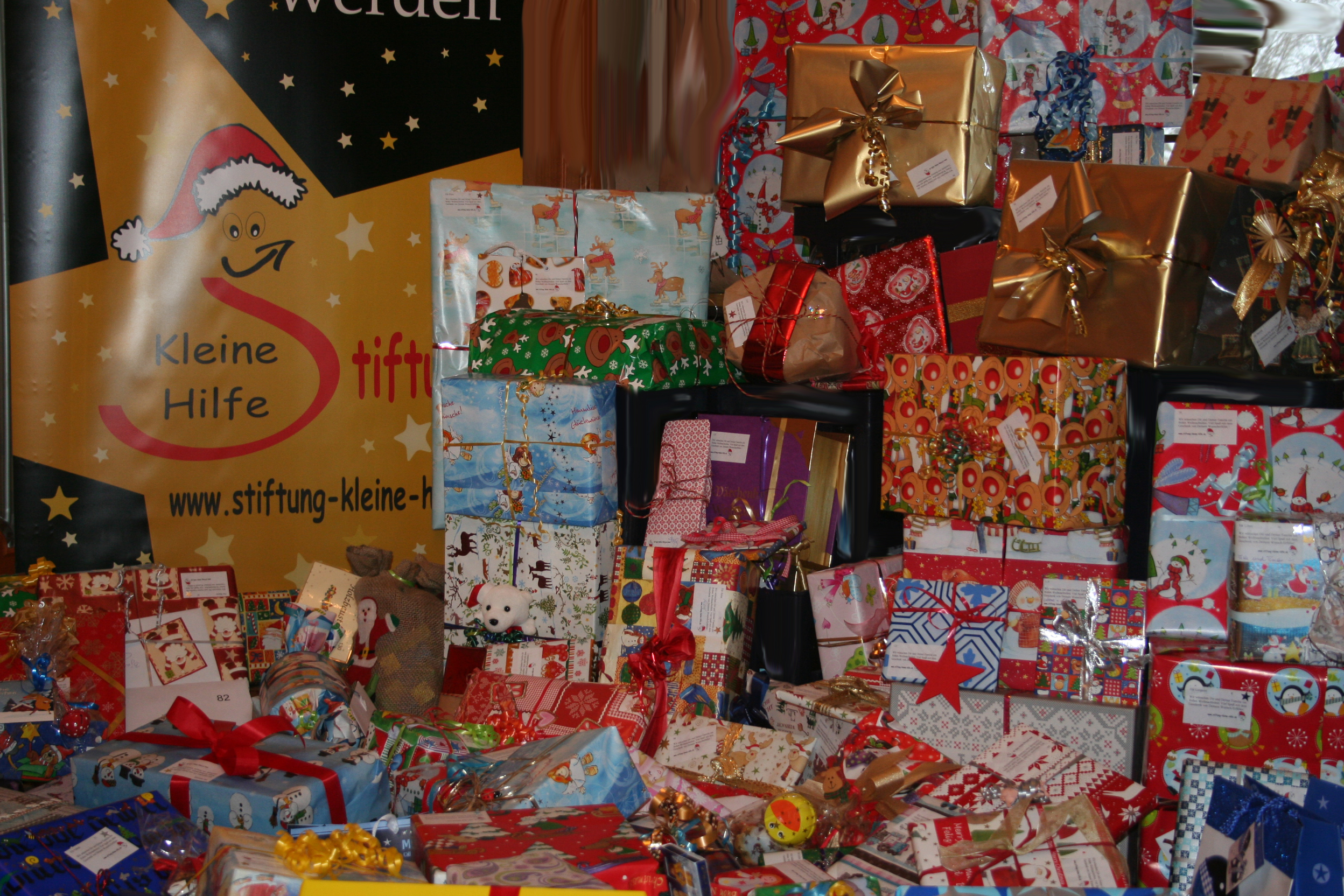 Gesammelte Wunscherfüller-Geschenke